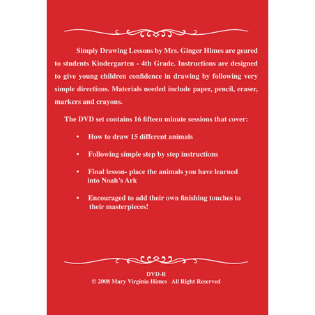 Simply Drawing Vol. 3 Art Classes (Noah's Ark & Animals)