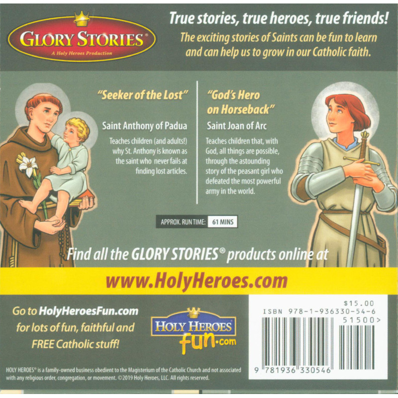 Glory Stories: St. Anthony & St. Joan of Arc