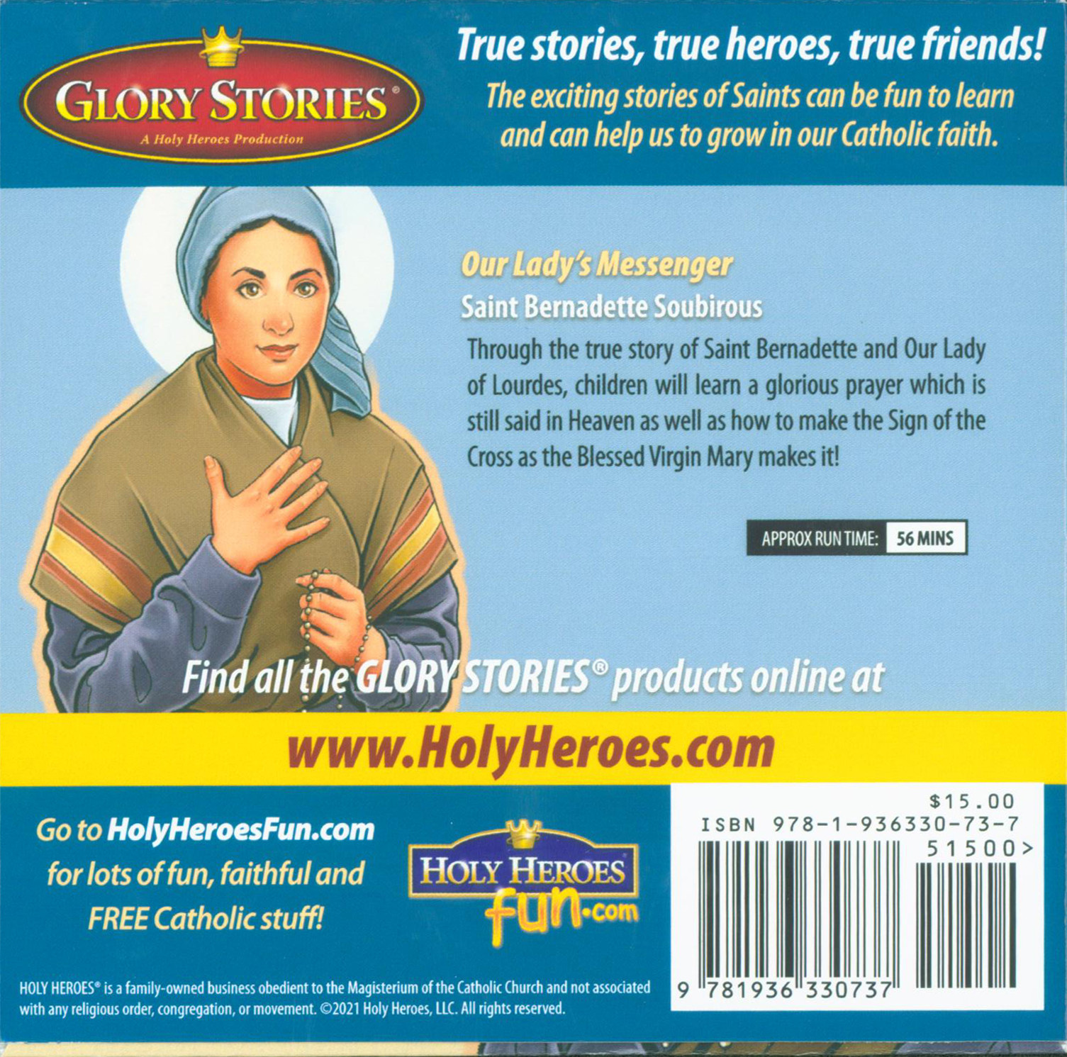 Glory Stories: St. Bernadette Soubirous