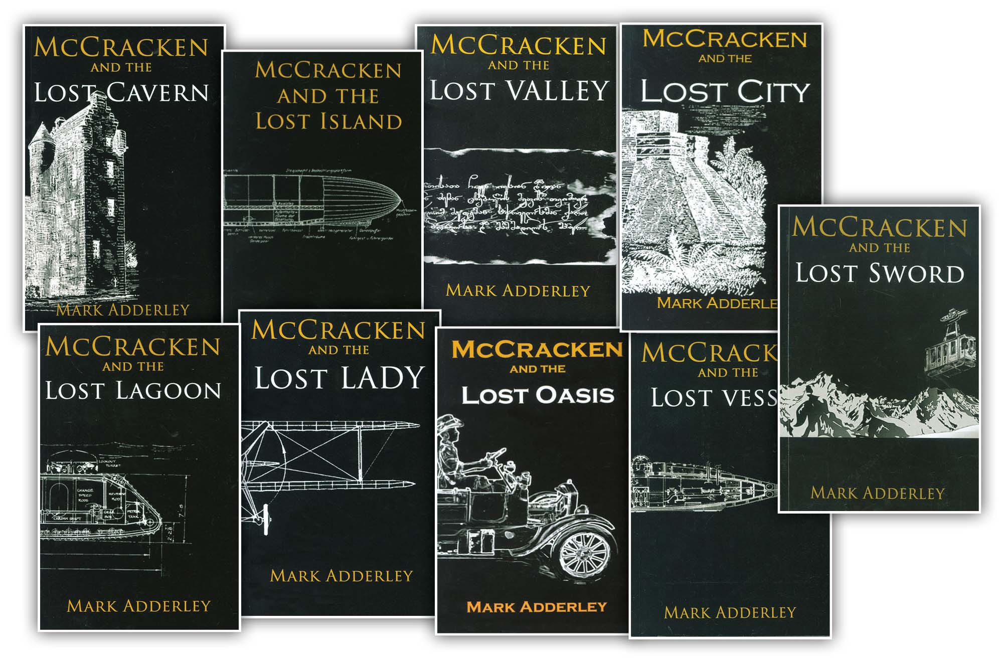 The McCracken Adventures - Nine book Set The McCracken Adventures - Nine book Set