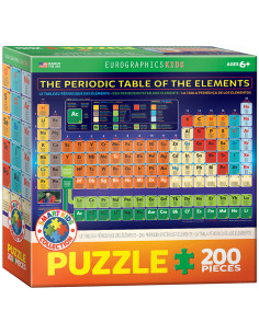Periodic Table of Elements 200 Piece Puzzle