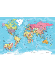 Map of the World 550 Piece Puzzle - in Globe