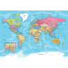 Map of the World 550 Piece Puzzle - in Globe Map of the World 550 Piece Puzzle - in Globe