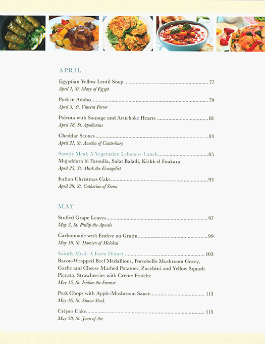 Cooking with the Saints Cooking with the Saints