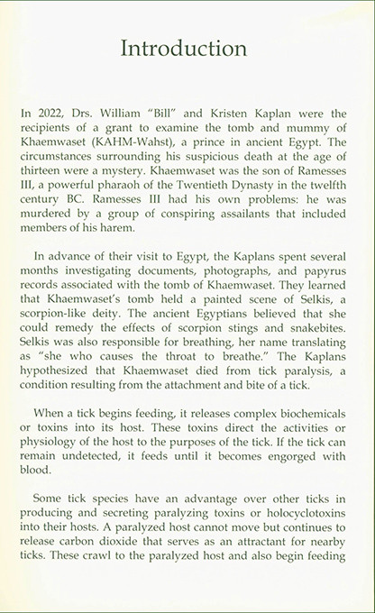 Pharaoh's Ticks Pharaoh's Ticks