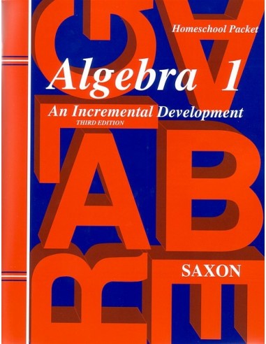 Saxon Algebra 1 (3rd edition) Text & Test Key