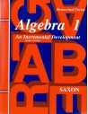 Saxon Algebra 1 (3rd edition) Text & Test Key