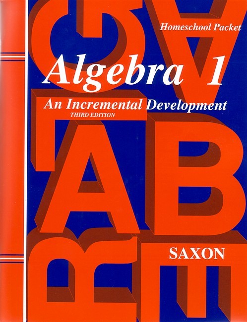 Saxon Algebra 1 (3rd edition) Text & Test Key