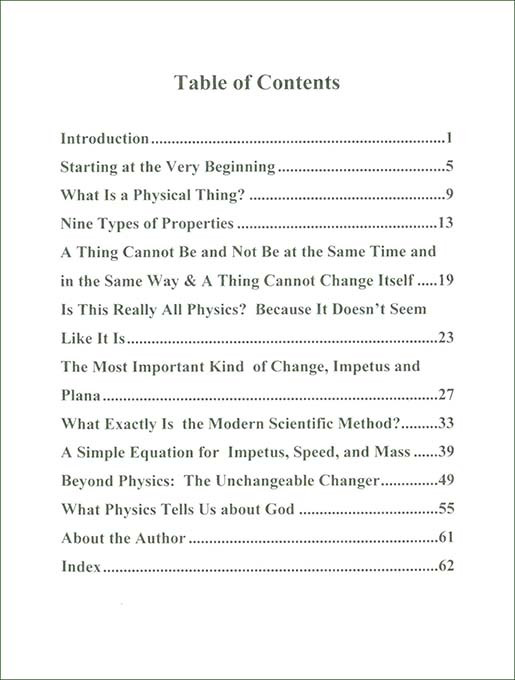 A Kid's Introduction to Physics