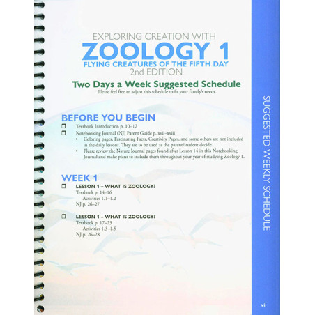 Notebooking Journal - Zoology 1 (Second Ed.)