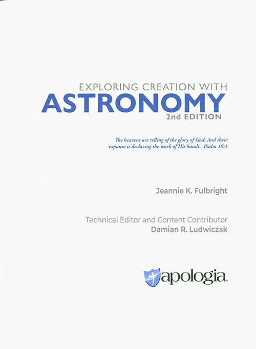 Exploring Creation with Astronomy 2nd Edition