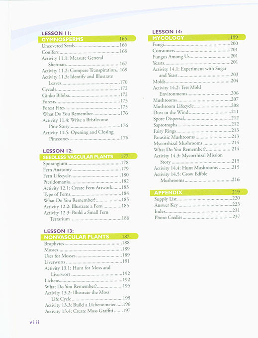 Exploring Creation with Botany