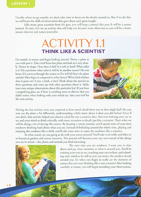 Exploring Creation with Botany