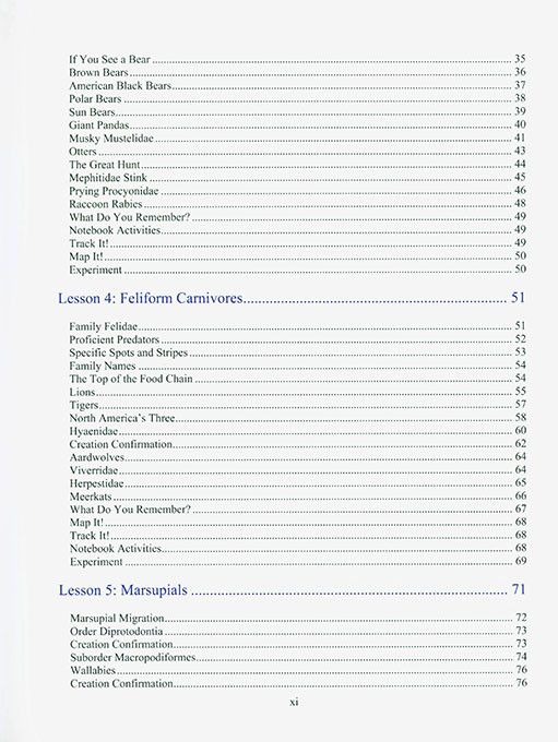 Exploring Creation with Zoology 3: Land Animals