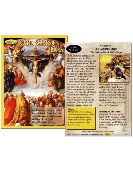 Holy Traders Set No. 5 Saint Trading Cards