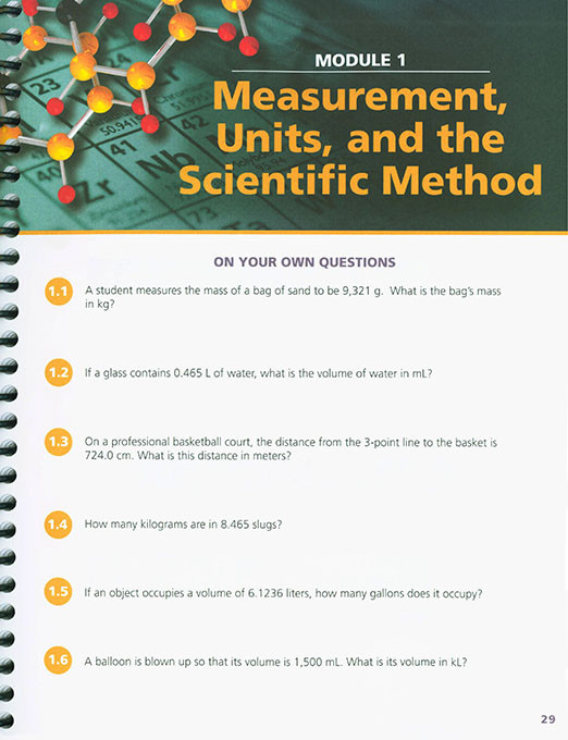 Expl. Creation with Chemistry Student Notebook