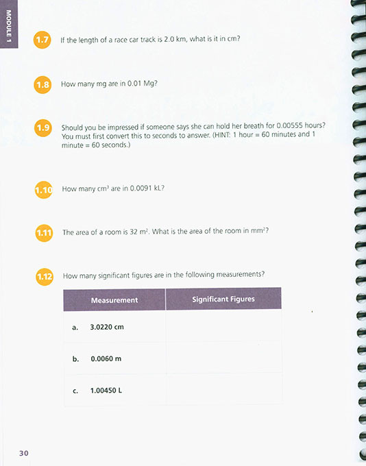 Expl. Creation with Chemistry Student Notebook