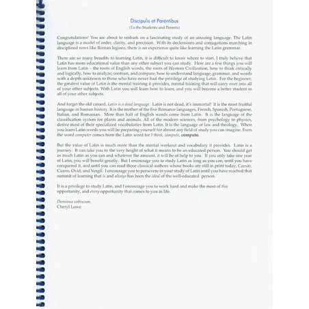 F.F. Latin Teacher Manual - text key