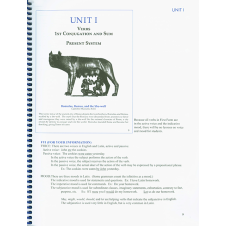 F.F. Latin Teacher Manual - text key