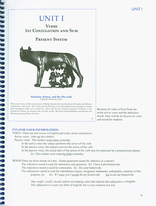F.F. Latin Teacher Manual - text key