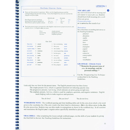 F.F. Latin Teacher Manual - text key