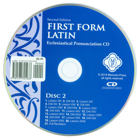 First Form Latin Pronunciation CD First Form Latin Pronunciation CD