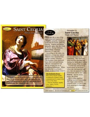Holy Traders Set No. 5 Saint Trading Cards