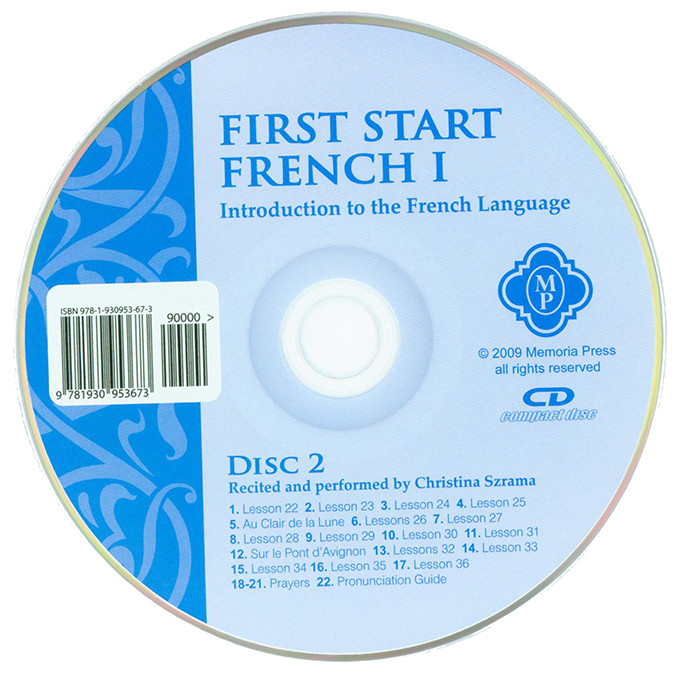 First Start French I Pronunciation CD