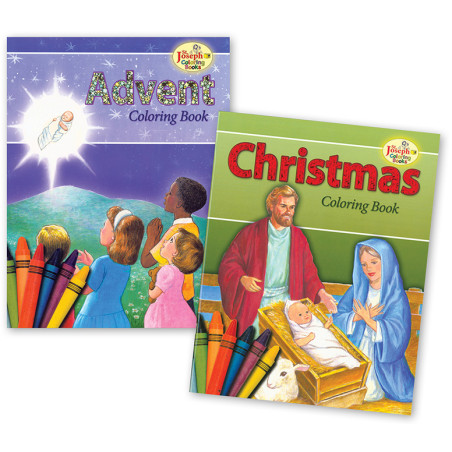 Advent/Christmas Coloring Book Set