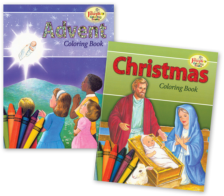 Advent/Christmas Coloring Book Set Advent/Christmas Coloring Book Set