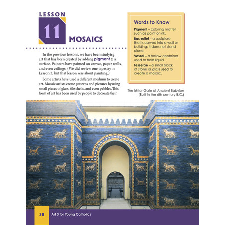 Art 3 for Young Catholics (2nd Edition)