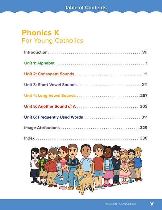 Phonics K for Young Catholics