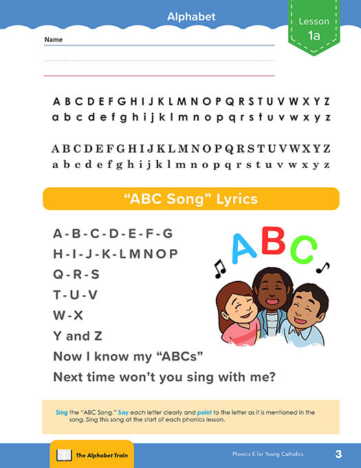 Phonics K for Young Catholics
