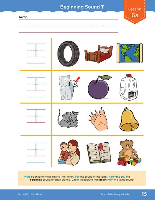 Phonics K for Young Catholics
