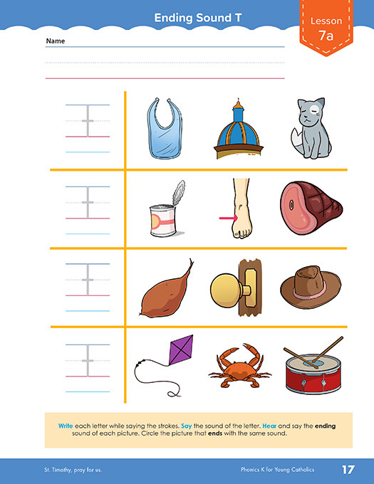 Phonics K for Young Catholics