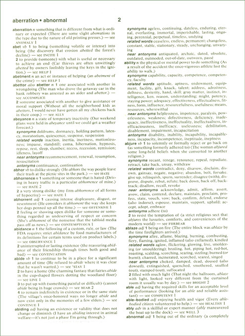 Merriam-Webster's Intermediate Thesaurus (Grades 7-8)