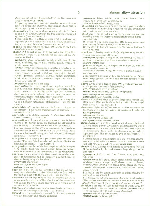 Merriam-Webster's Intermediate Thesaurus (Grades 7-8)