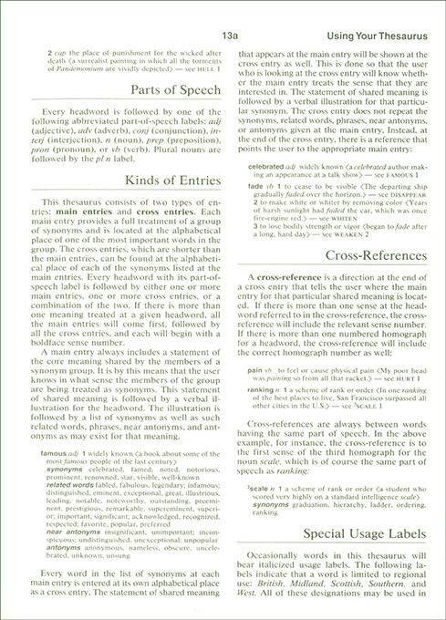 Merriam-Webster's Intermediate Thesaurus (Grades 7-8)