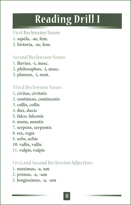 Little Latin Readers Classic Primer C Reader