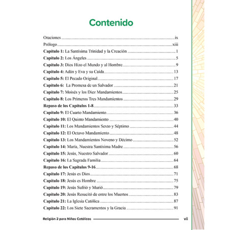 Religión 2 para Jóvenes Católicos.