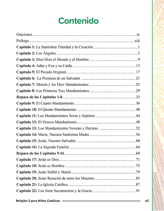 Religión 2 para Jóvenes Católicos.