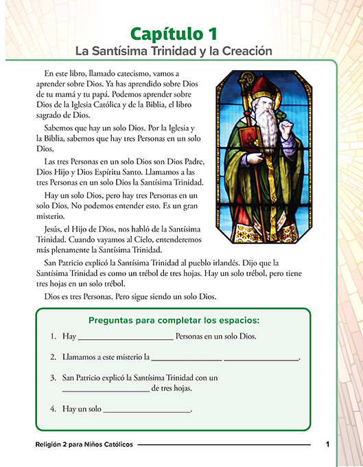 Religión 2 para Jóvenes Católicos.