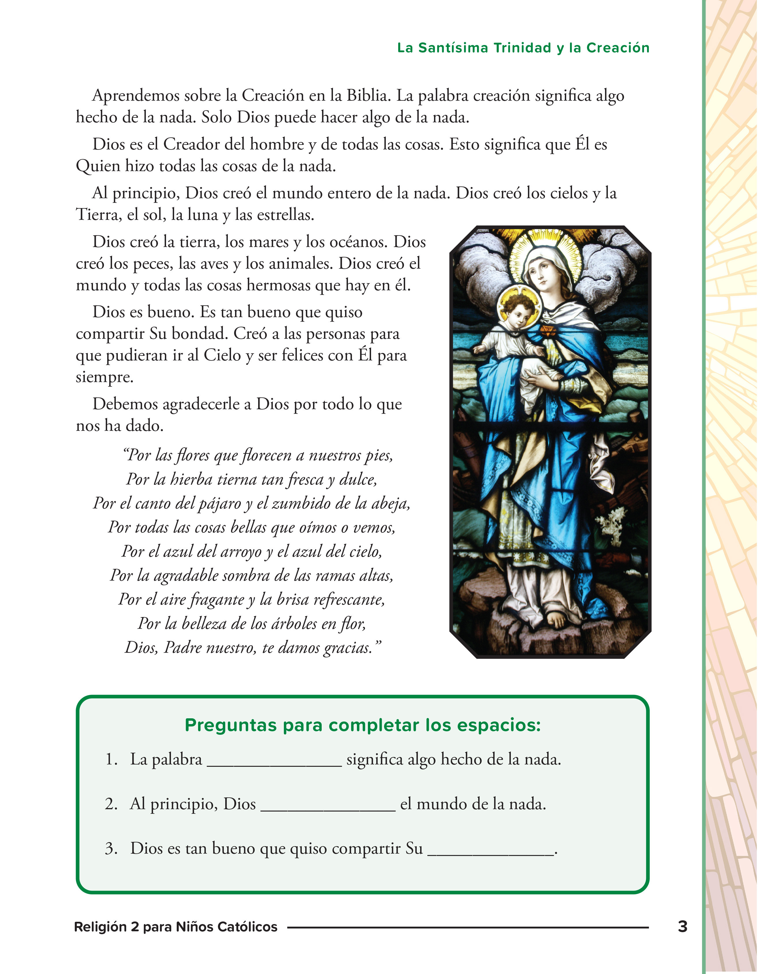 Religión 2 para Jóvenes Católicos.