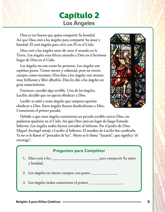 Religión 2 para Jóvenes Católicos.