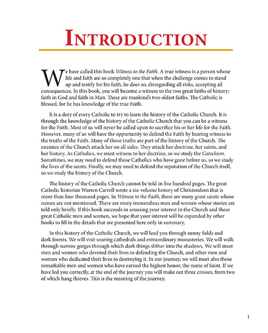 Witness to the Faith - Second Edition