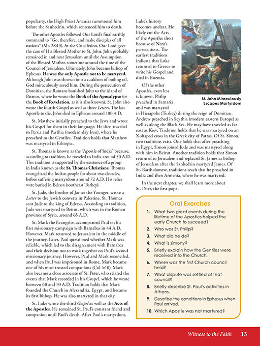 Witness to the Faith - Second Edition