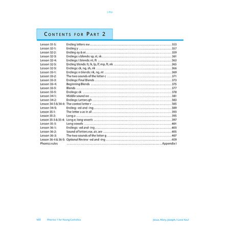 Phonics 1 for Young Catholics Legacy Ed. Part 1