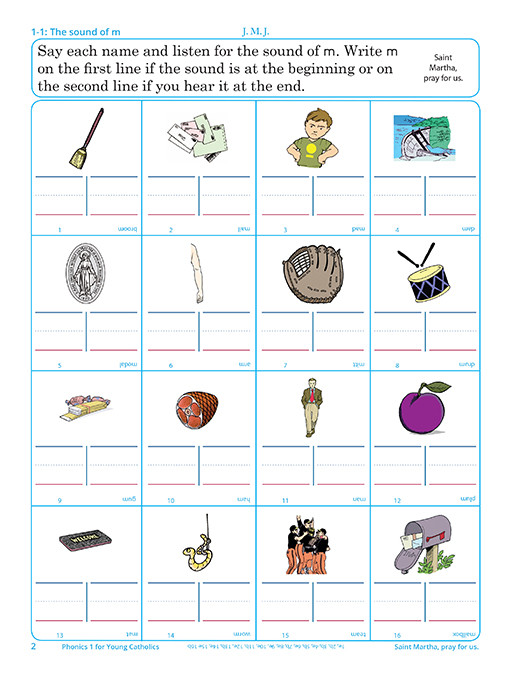 Phonics 1 for Young Catholics Legacy Ed. Part 1
