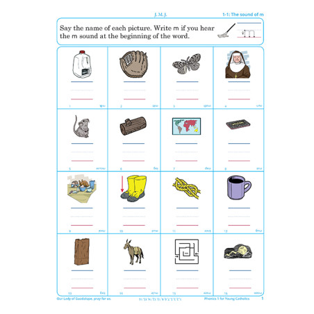 Phonics 1 for Young Catholics Legacy Ed. Part 1
