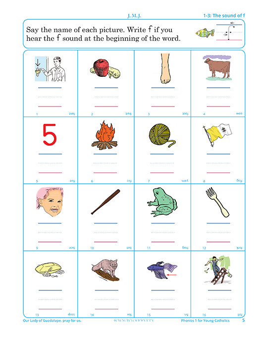 Phonics 1 for Young Catholics Legacy Ed. Part 1